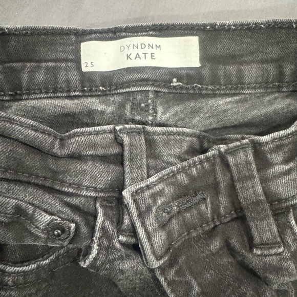 Classic Black Distressed Skinny Jeans - Picture 3 of 4